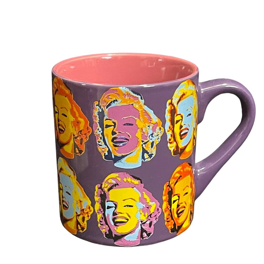 Vintage Warhol-style Marilyn Monroe Coffee Mug: Radio Days